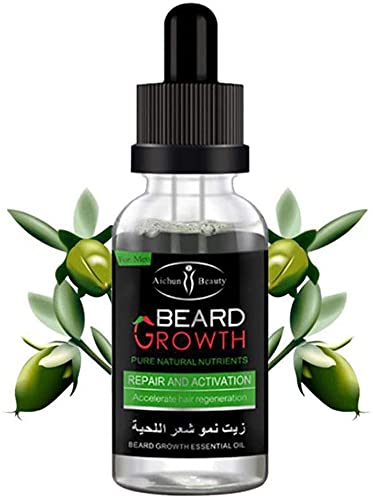 Beard, Mustache & Eyebrow Hair Growth Oil - Deep Conditioning, Nourishing & Hydrating Oil for Healthy Growth- ( BUY 1 GET 1 FREE )