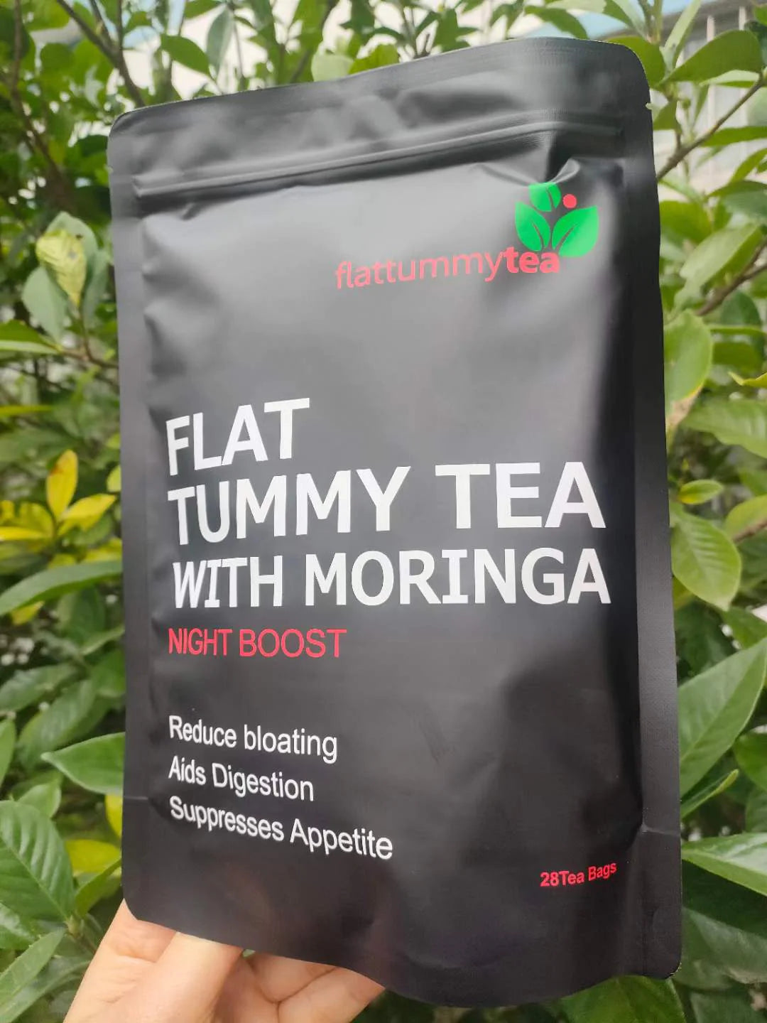 Premium Weight Loss Flat Tummy Tea with Moringa – Tummy & Body Slimming Tea Bags