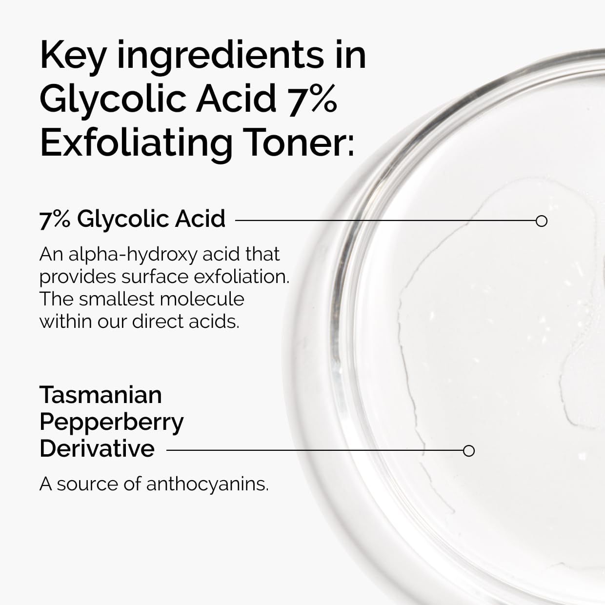 The Ordinary Glycolic Acid 7% Exfoliating Toner -  Brightening & Smoothing Toner for More Even-Looking Skin Tone