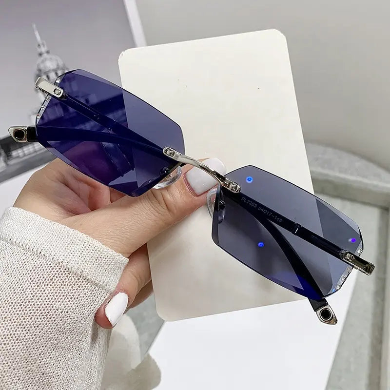 TR90 Diamond Side Scrap Photochromic, Anti-Blue Light Blocking & UV Protection Anti Glare Glasses