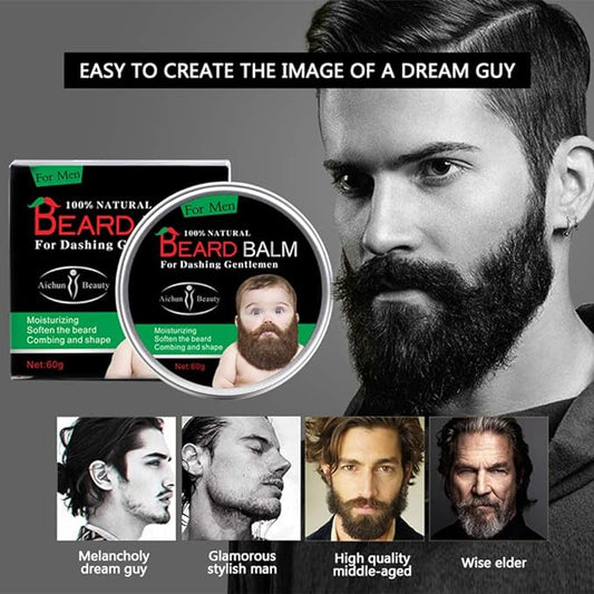 Beard, Mustache & Eyebrow Hair Growth Oil - Deep Conditioning, Nourishing & Hydrating Oil for Healthy Growth- ( BUY 1 GET 1 FREE )