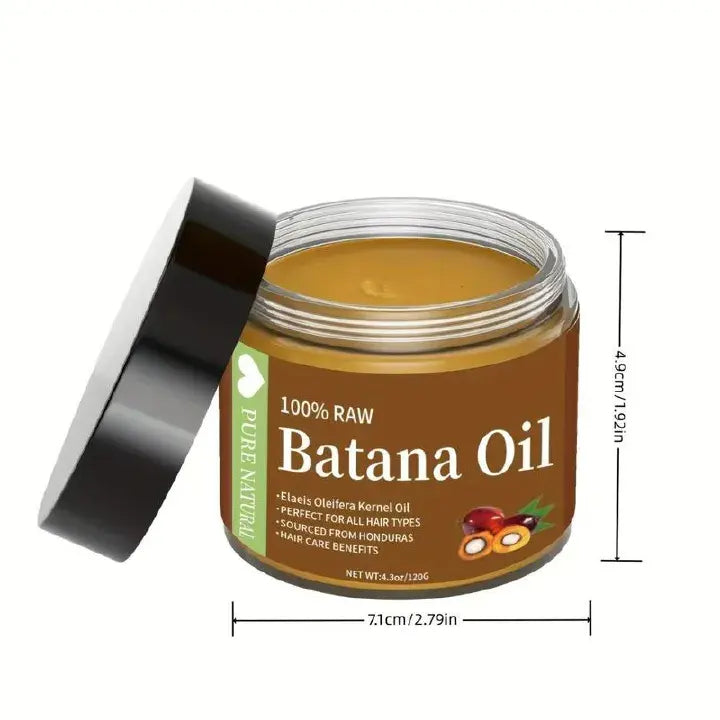 100% Pure Organic Batana Oil Hair Growth Mask - Natural Hair Treatment & Nourishing for Hair Loss Reduction, Anti-Breakage & Growth.