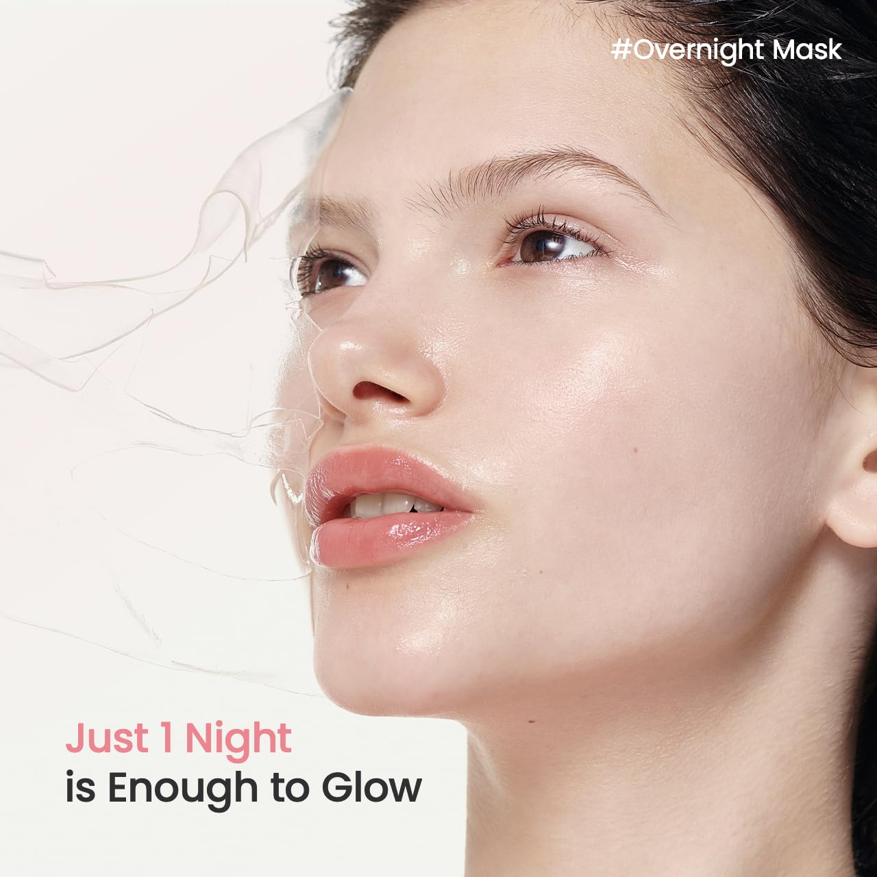 Bio-Collagen Real Deep Mask - Hydrating Overnight Hydrogel Mask, Pore Minimizing, Elasticity Enhancing, Firming & Moisturizing for All Skin Types