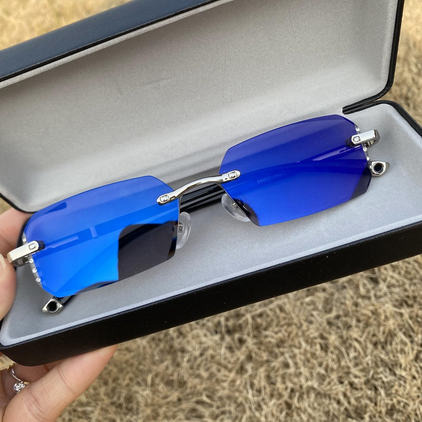TR90 Diamond Side Scrap Photochromic, Anti-Blue Light Blocking & UV Protection Anti Glare Glasses