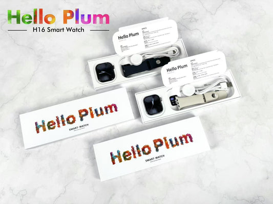 Hello Plum H16 Ultra Plus AMOLED Smart Sport Watch for Men/Women