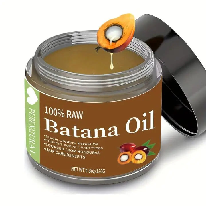 100% Pure Organic Batana Oil Hair Growth Mask - Natural Hair Treatment & Nourishing for Hair Loss Reduction, Anti-Breakage & Growth.