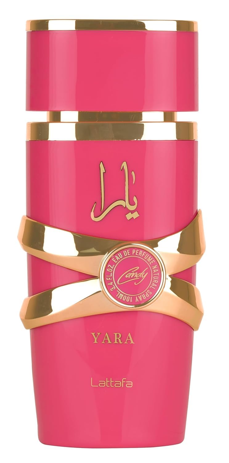 Lattafa Yara Candy - Vanilla, Fruity, Citrus, Floral - Eau de Parfum Long-Lasting Fragrance for Women - 100ml