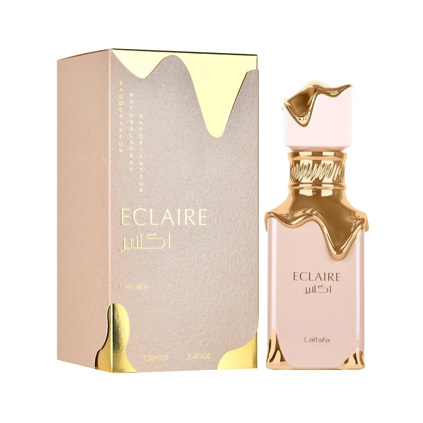 Lattafa Eclaire - Vanilla, Caramel, Sweet, Floral - Eau de Parfum Long-Lasting Fragrance for Women -  100 ml