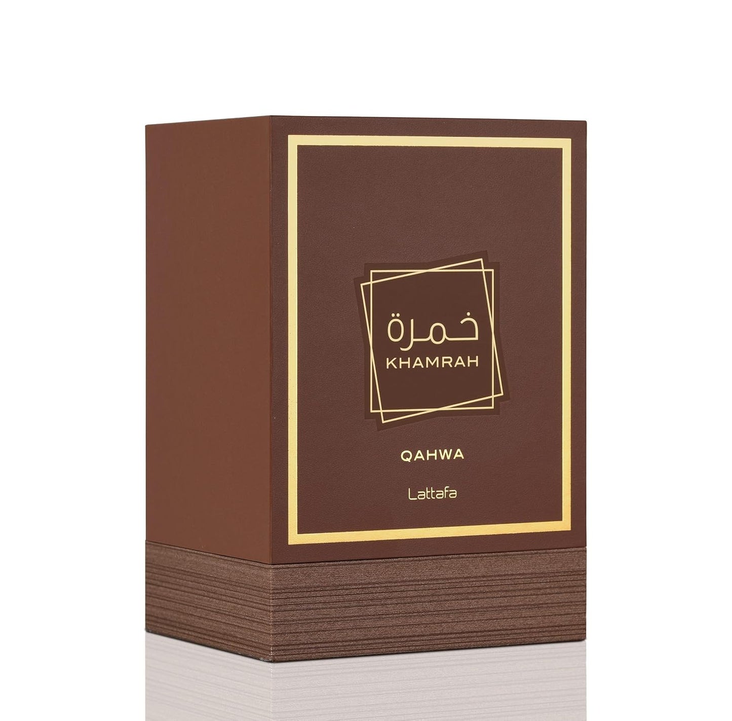 Lattafa Khamrah Qahwa Perfume - Vanilla, Warm Spicy, Cinnamon, Sweet - Eau de Parfum Long-Lasting Fragrance for Unisex - 100 ml