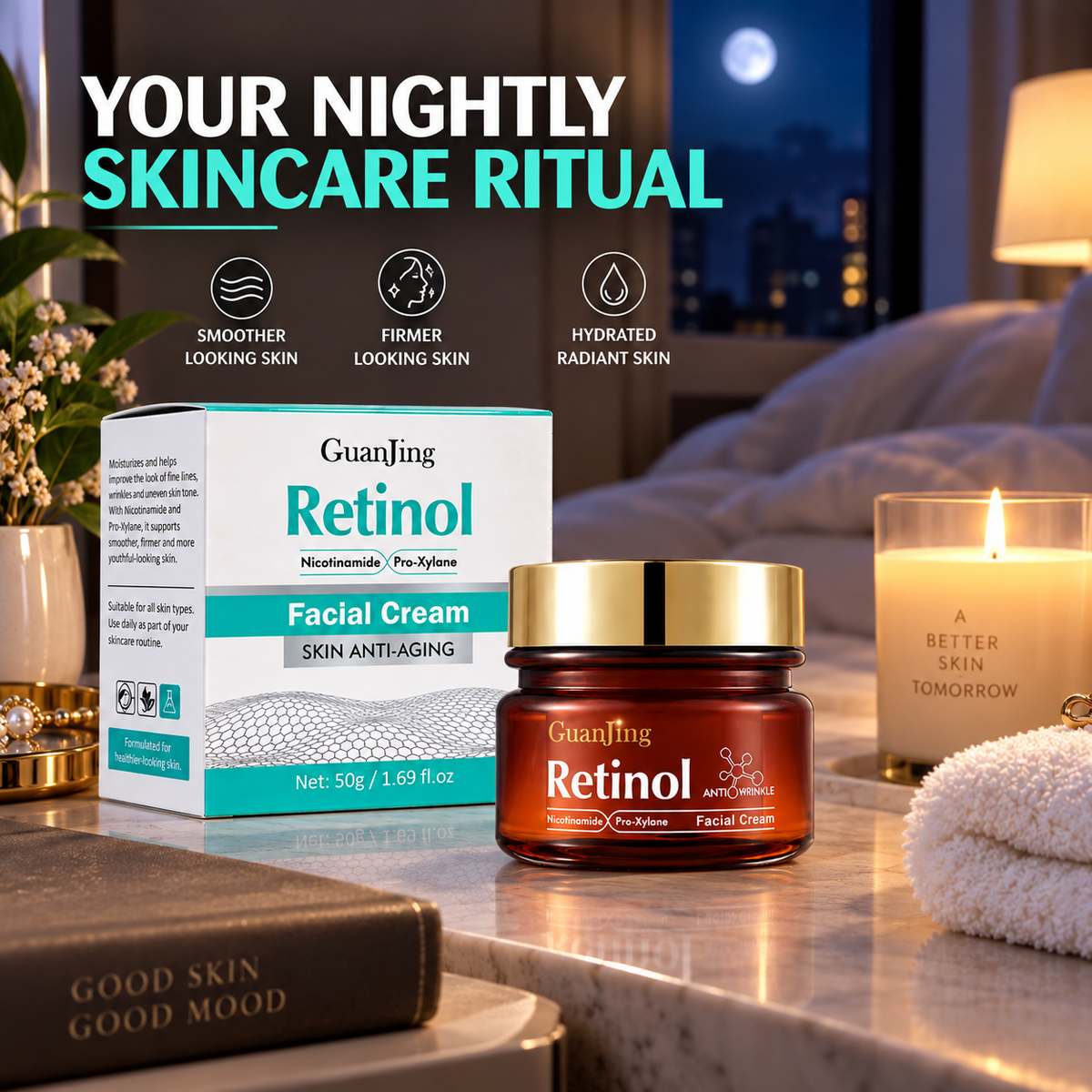 Guanjing Retinol Cream – Reveal Smoother, Younger-Looking Skin