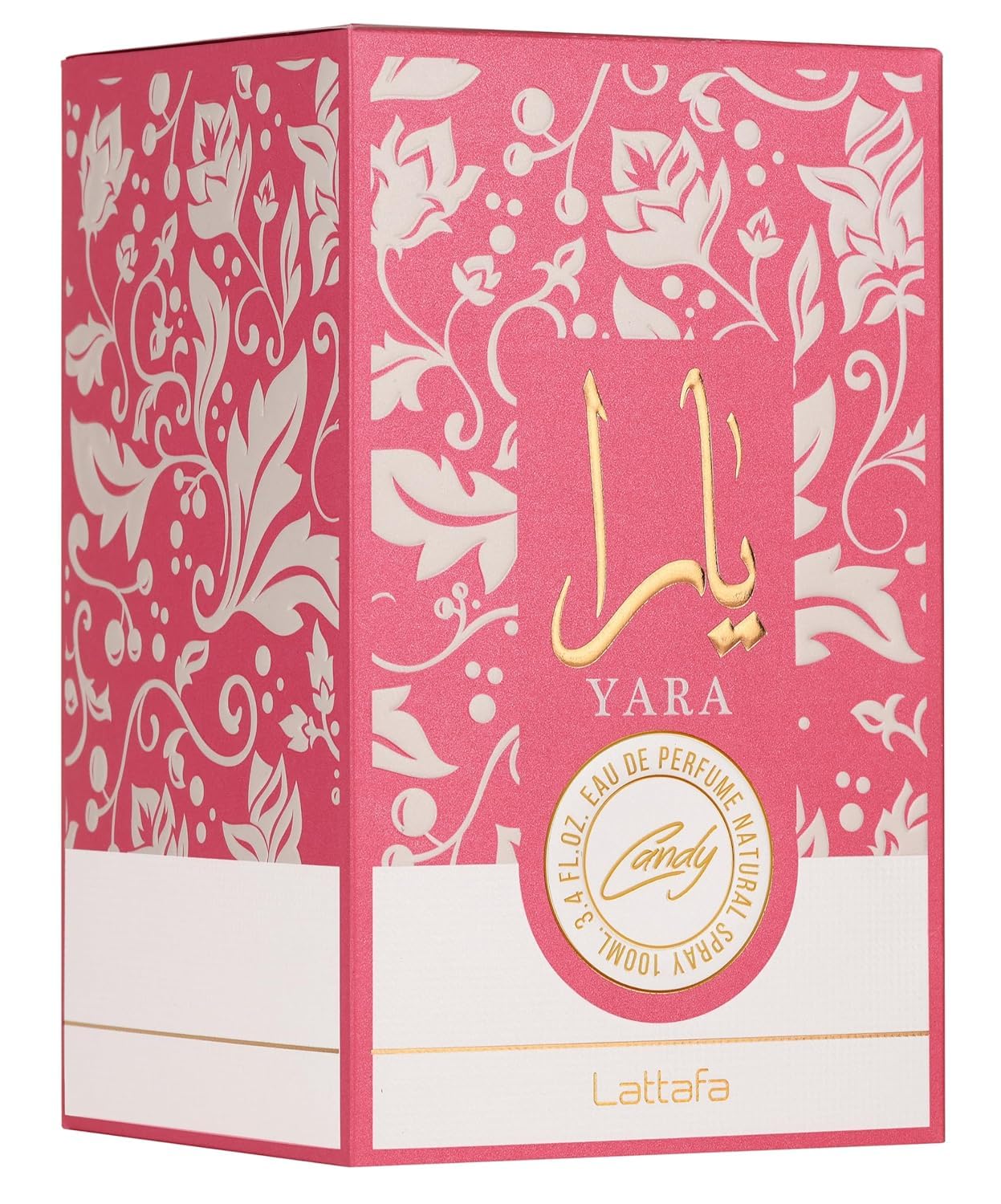 Lattafa Yara Candy - Vanilla, Fruity, Citrus, Floral - Eau de Parfum Long-Lasting Fragrance for Women - 100ml