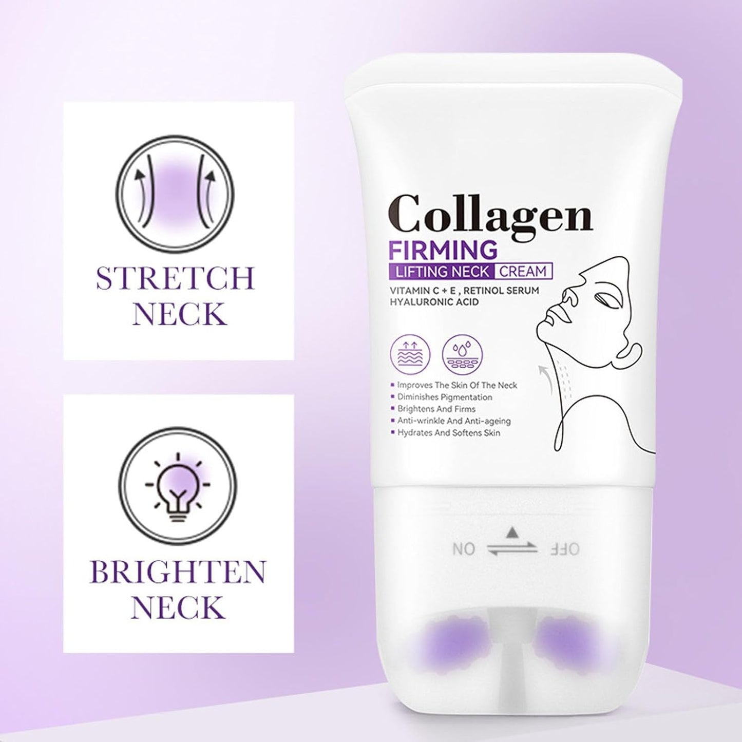 Collagen Neck Firming, Lifting, Tightening & Anti-Wrinkle Cream