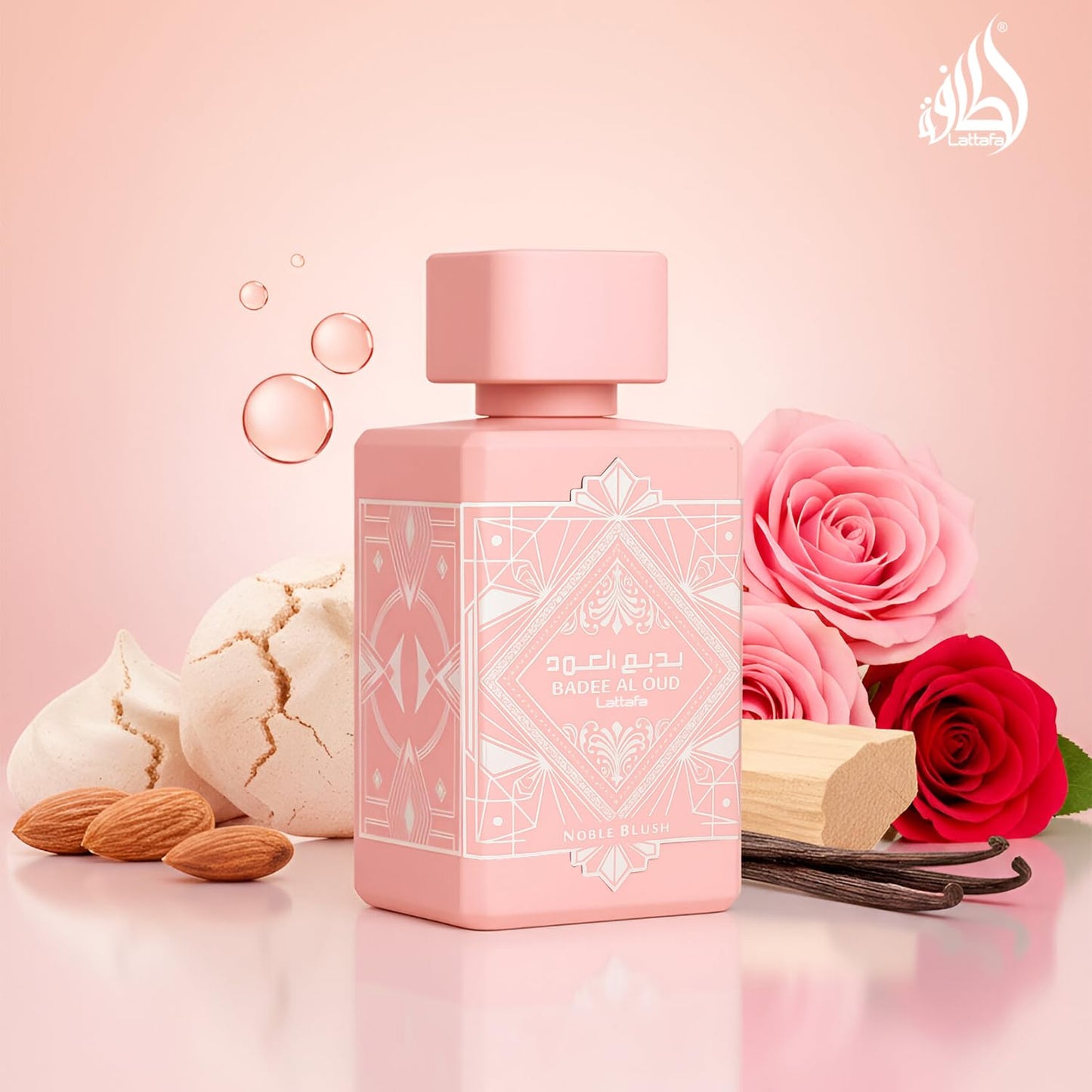 Lattafa Bade'e Al Oud Noble Blush for Unisex Eau de parfum Spray - 100 ml