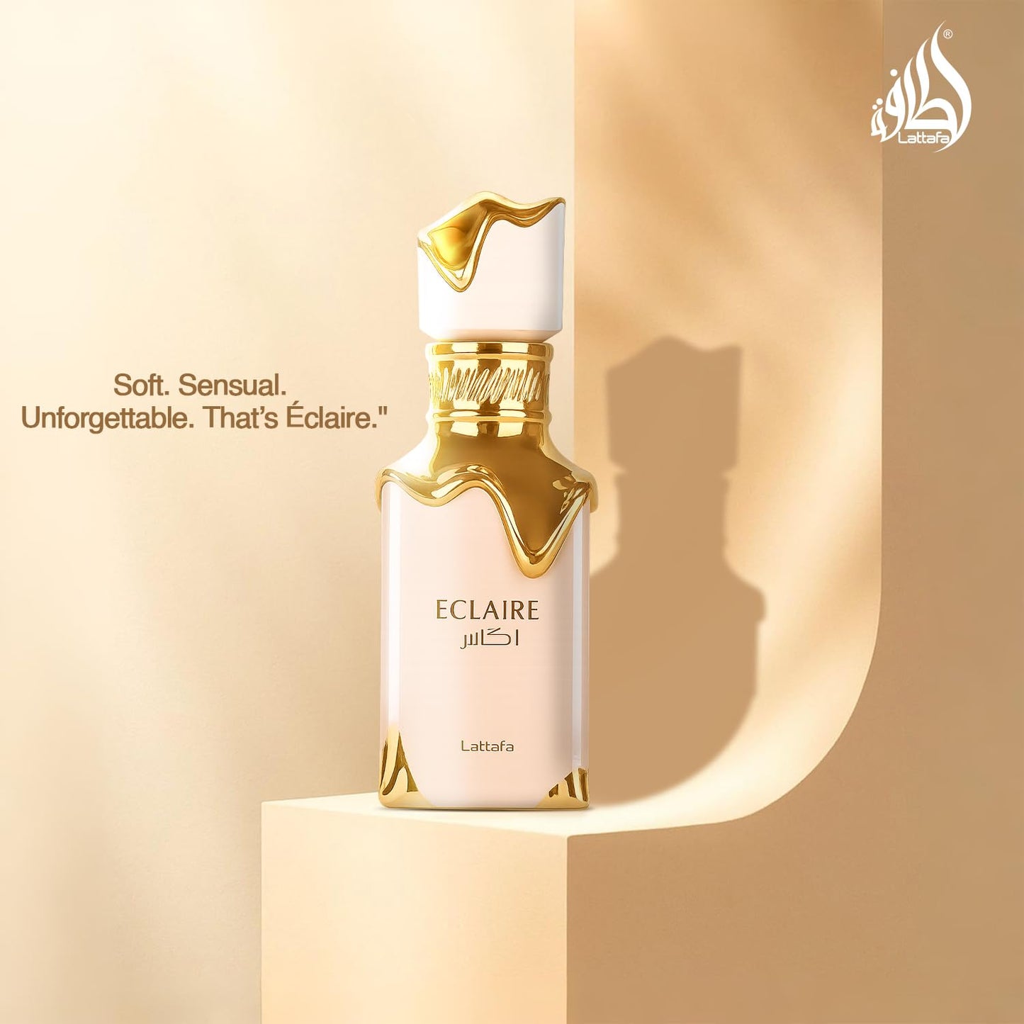 Lattafa Eclaire - Vanilla, Caramel, Sweet, Floral - Eau de Parfum Long-Lasting Fragrance for Women -  100 ml