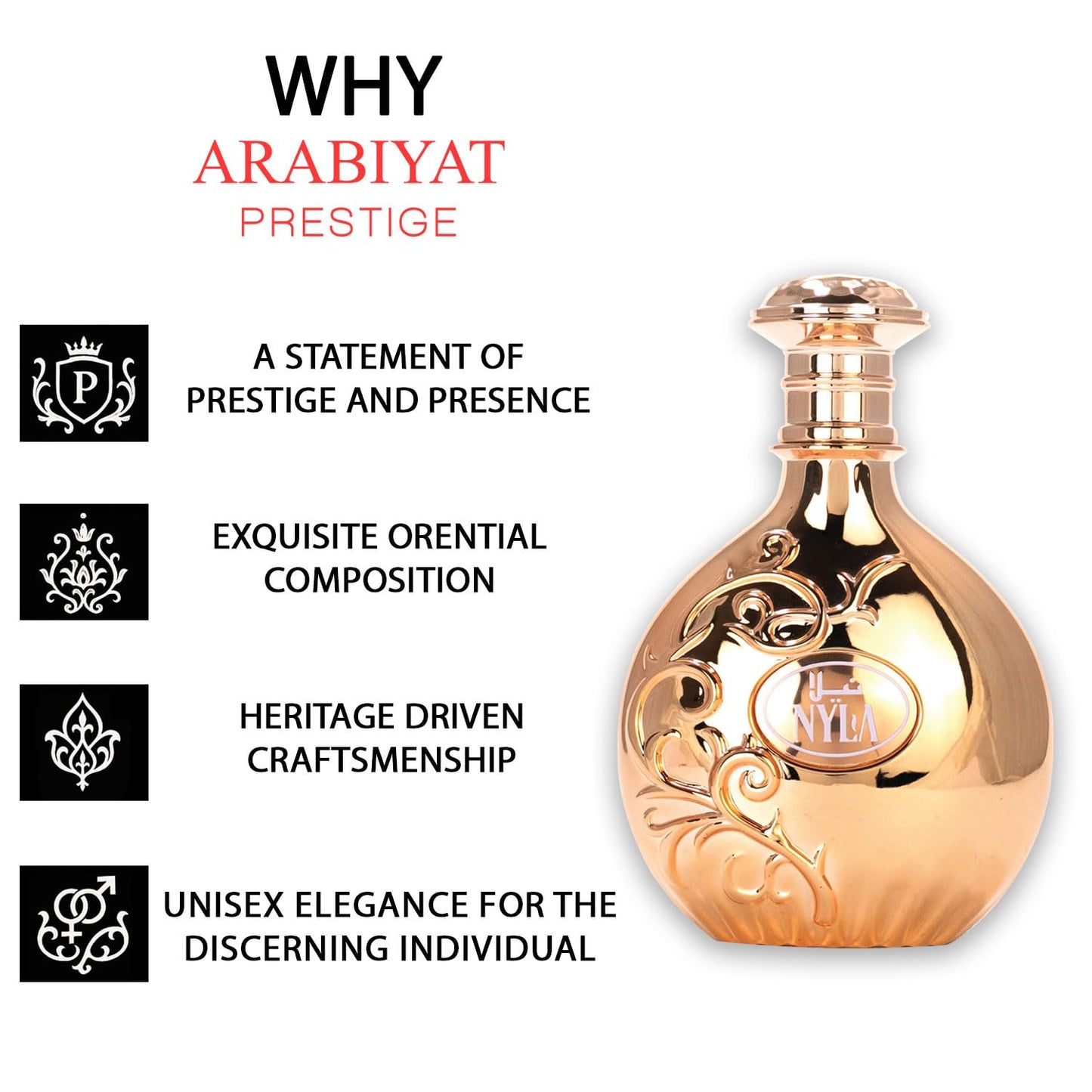 Arabiyat Prestige Nyla Eau De Parfum - 80 ml