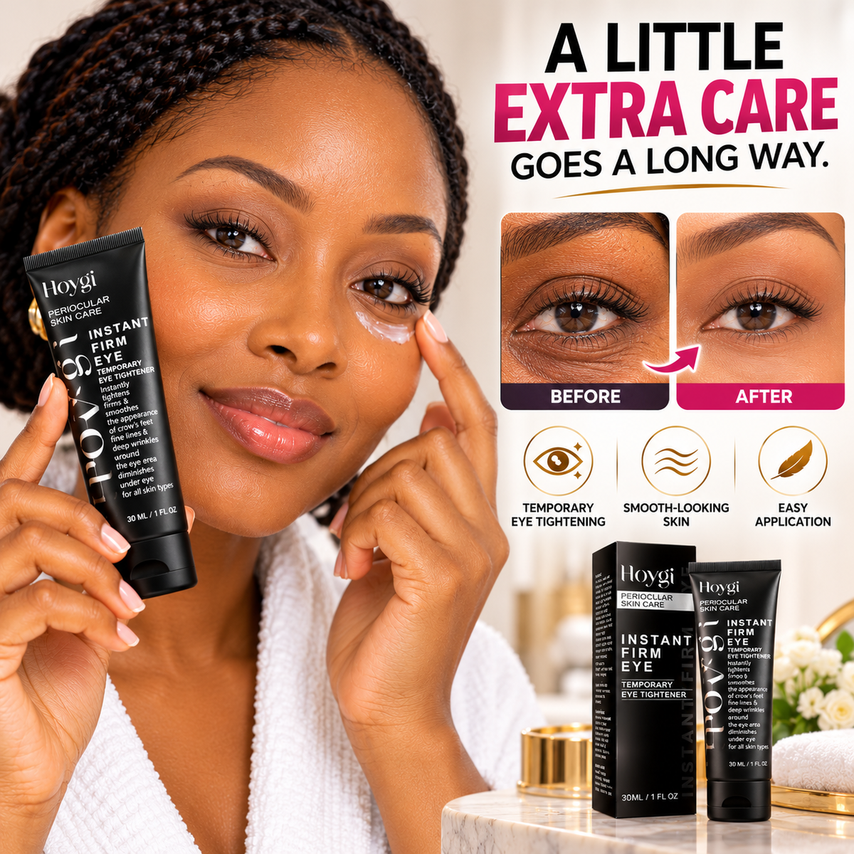 Hoygi Instant Eye Firming Cream – Anti-Aging Eye Bag Treatment Cream