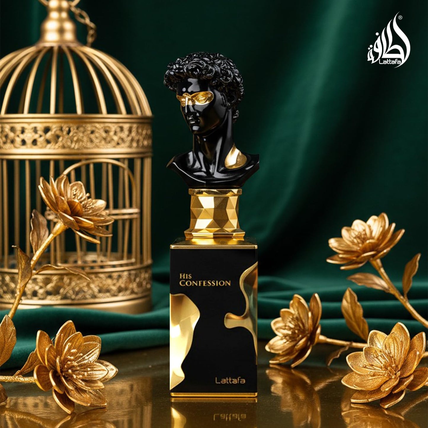 Lattafa His Confession for Men - Long Lasting Fragrance for Men - 100 ml