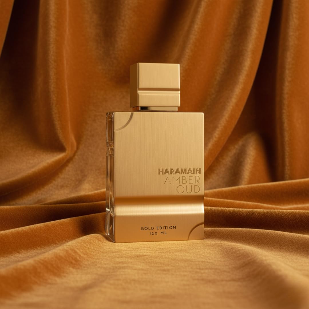 Al Haramain Amber Oud Gold Edition Parfum Spray - Unisex Arabian Perfume, Long-Lasting Amber Cologne with Refreshing & Sweet Fragrance - 60 mls