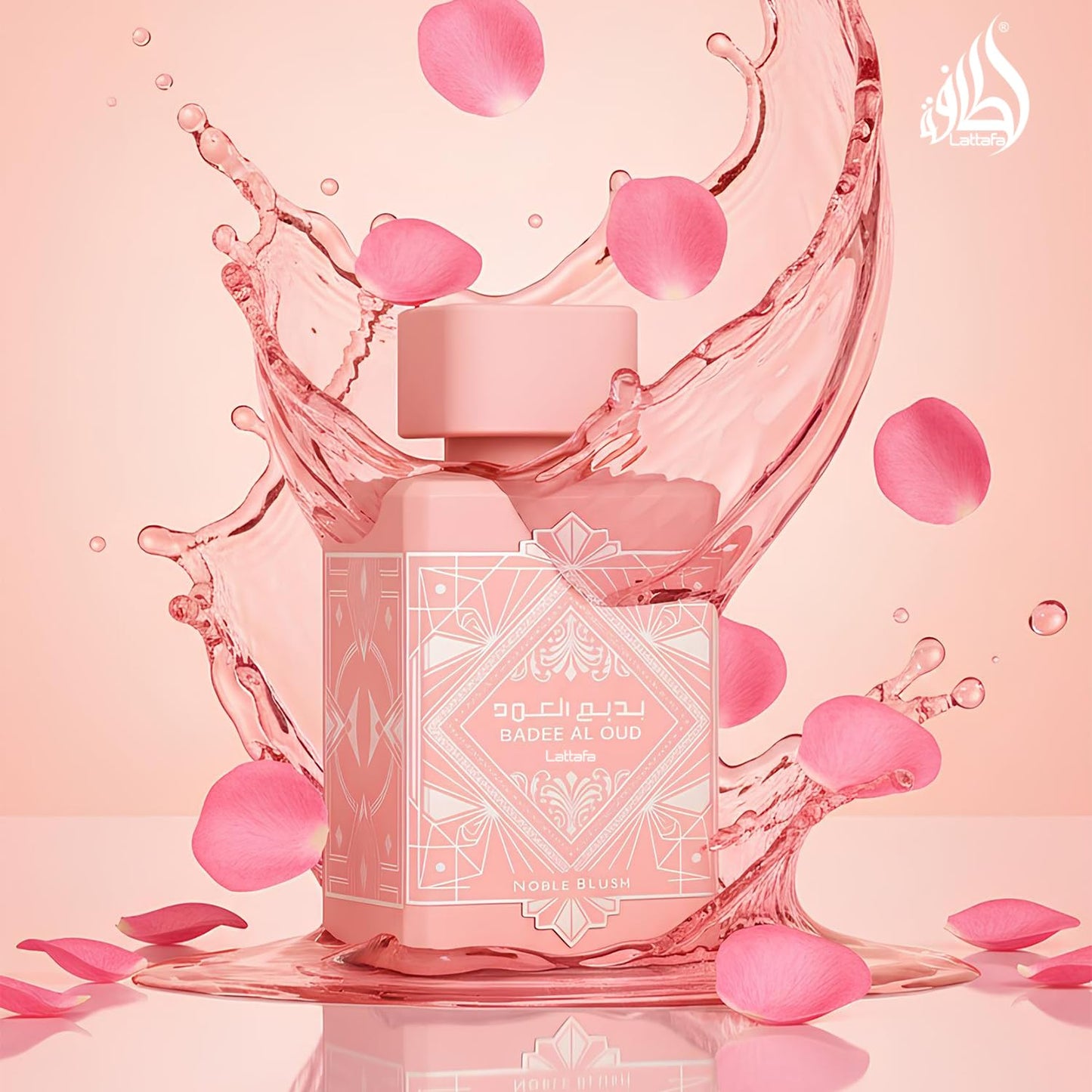 Lattafa Bade'e Al Oud Noble Blush for Unisex Eau de parfum Spray - 100 ml