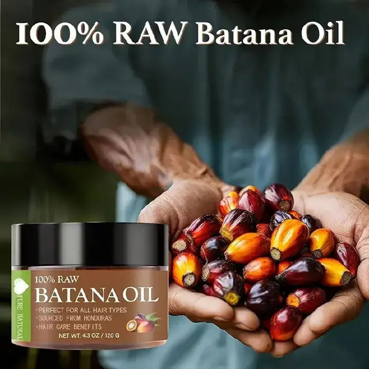 100% Pure Organic Batana Oil Hair Growth Mask - Natural Hair Treatment & Nourishing for Hair Loss Reduction, Anti-Breakage & Growth.
