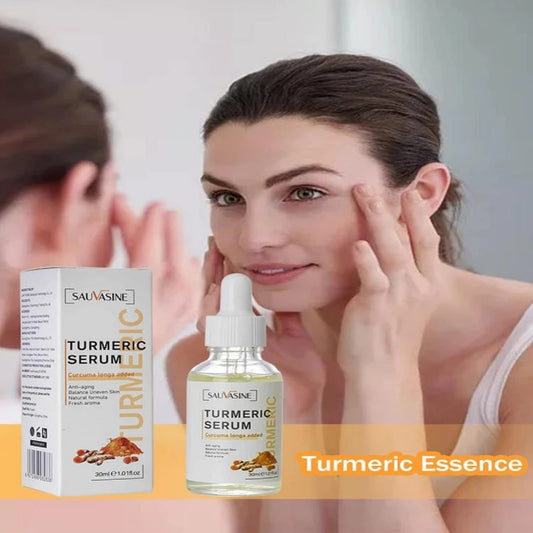 Turmeric Dark Spot Serum - Fights Acne, Evens Skin Tone, Minimizes Pores, Anti-Aging, Reduces Hyperpigmentation, Age Spots & Sun Spot